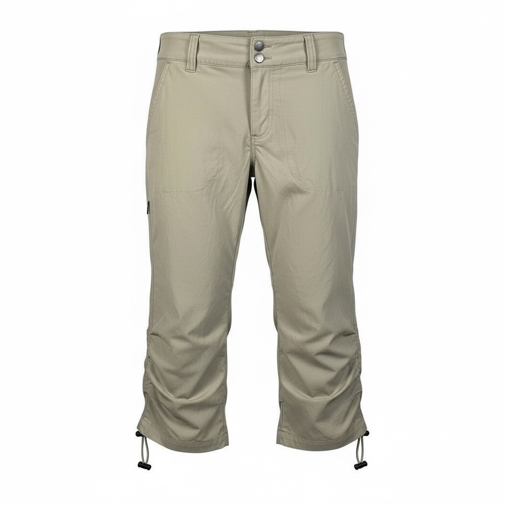Columbia Omni Shield Water Repellant Cropped Outdoor Hiking Pants Ladies Size 2 - Picture 2 of 14